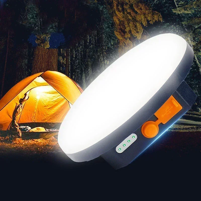 9900mAh LED Stan Svetlo Nabíjateľné Svietidlo Prenosné Núdzové Noc Trhu Svetlo Outdoor Camping Žiarovky Lampy Baterky Domov