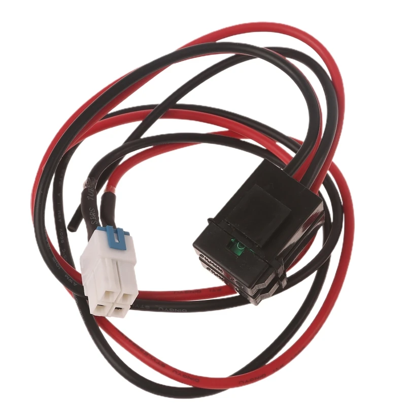 ABCD 4 Pin Pripojený 12AWG Kábel Drôt pre ICOM IC-7100 IC-7300 IC-7000 IC-7