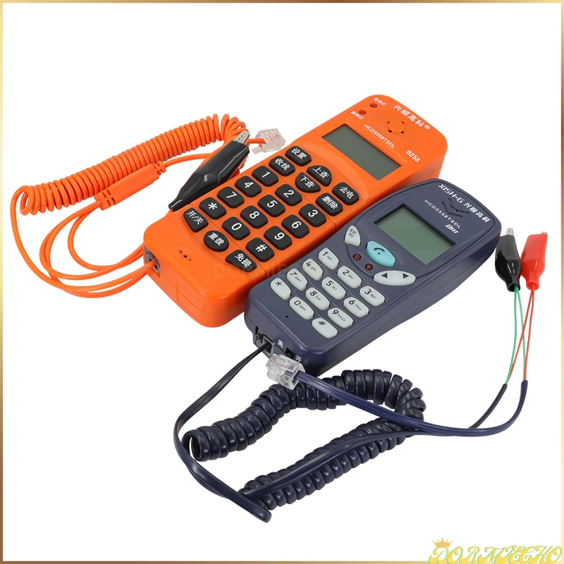 Telefón Telefón Zadok Test Tester Telecom Nástroj Sieťový Kábel Set Professional Test Zariadenia Skontrolujte Telefónnu Linku Poruchy