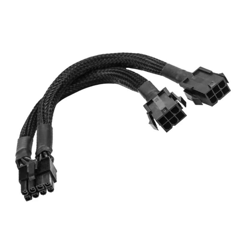 18AWG 6-Pin 8-Pin Konverzný Kábel PCIe Splitter Konektor pre Grafické Karty